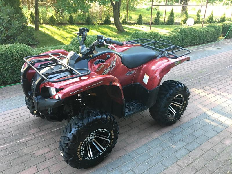 Montaż akumulatora w Grizzly 700