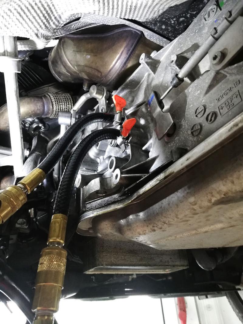 Wymiana oleju w silniku