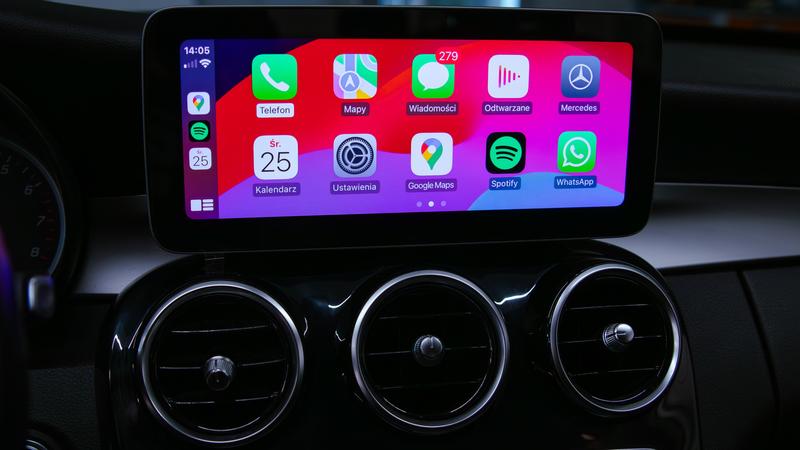 CarPlay w samochodzie