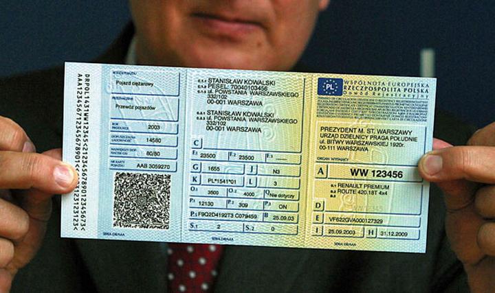 Rejestracja samochodu z zagranicy