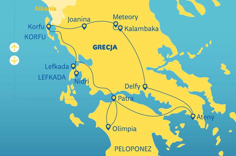 Trasy samochodowe po Grecji