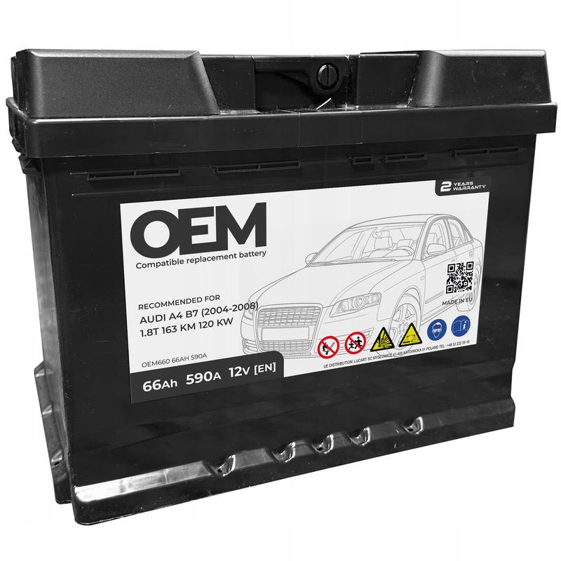 Modele akumulatorów Audi